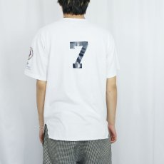 画像3: 90's USA製 MLB NEW YORK YANKEES ヘンリーネックTシャツ L (3)