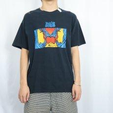 画像3: 2000's ASG ストーナーロックバンド ツアープリントTシャツ BLACK L (3)
