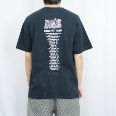 画像4: 2000's ASG ストーナーロックバンド ツアープリントTシャツ BLACK L (4)