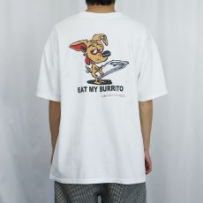 画像4: "Eat My Burrito" エロプリントTシャツ XL (4)