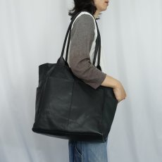 画像2: レザートードバッグ BLACK (2)
