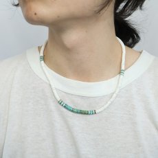 画像2: RORAN "Turquoise × HIMARAYA Shell" ネックレス (2)