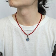 画像2: RORAN "Blue Jadeite × Antique Grass" ネックレス (2)