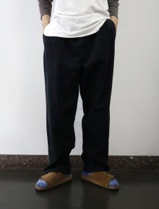 画像2: DOCKERS 2タックチノトラウザーズ BLACK W35 (2)