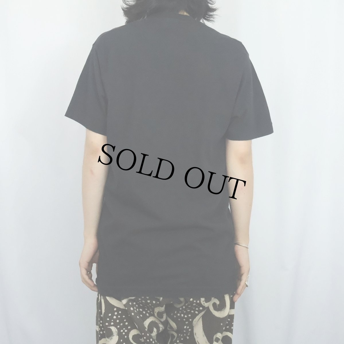 画像3: 90's BVD USA製 無地ポケットTシャツ BLACK XL (3)