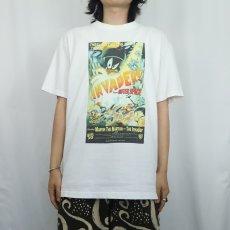 画像2: 90's Looney Tunes USA製 "Marvin the Martian" キャラクタープリントTシャツ L (2)