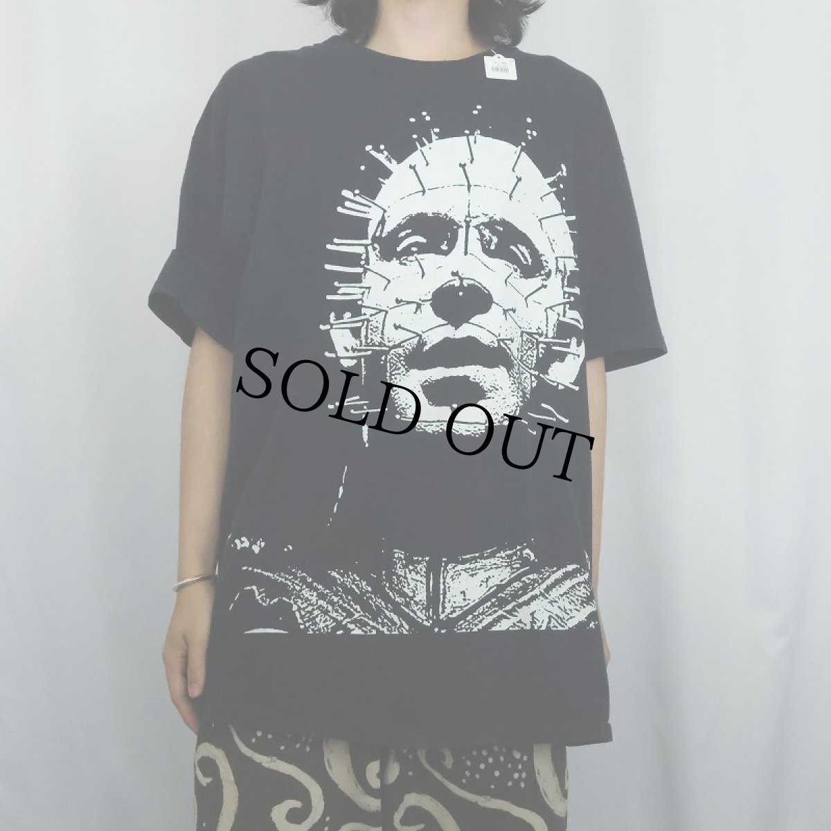 画像2: 2000's HELLRAISER ホラー映画プリントTシャツ BLACK XL (2)