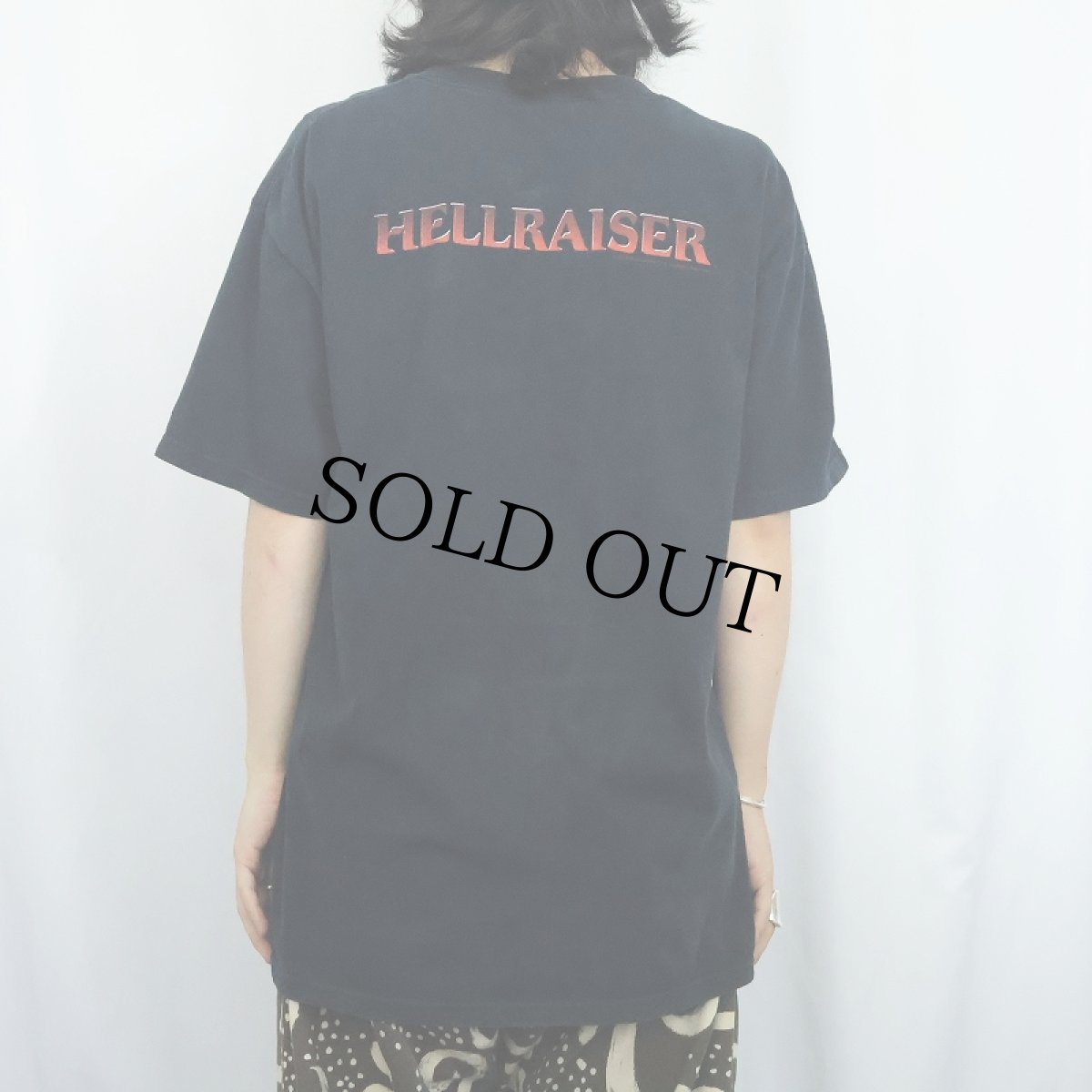 画像3: 2000's HELLRAISER ホラー映画プリントTシャツ BLACK XL (3)