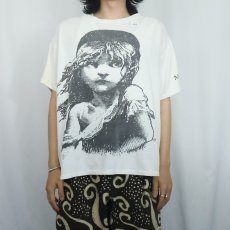 画像2: 90's Les Miserables USA製 大判 ミュージカルプリントTシャツ XL (2)