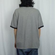 画像3: 90's XBOX 360 USA製 ゲームプリント リンガーTシャツ XL (3)