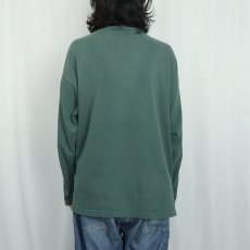 画像3: 90's Eddie Bauer 無地 ポケットロンT (3)