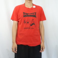 画像2: 80's USA製 "LI'L ABNER" プリントTシャツ L (2)