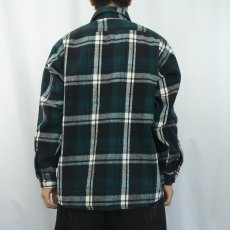 画像3: 90's FIVE BROTHER USA製 チェック柄 ヘビーネルシャツ L (3)