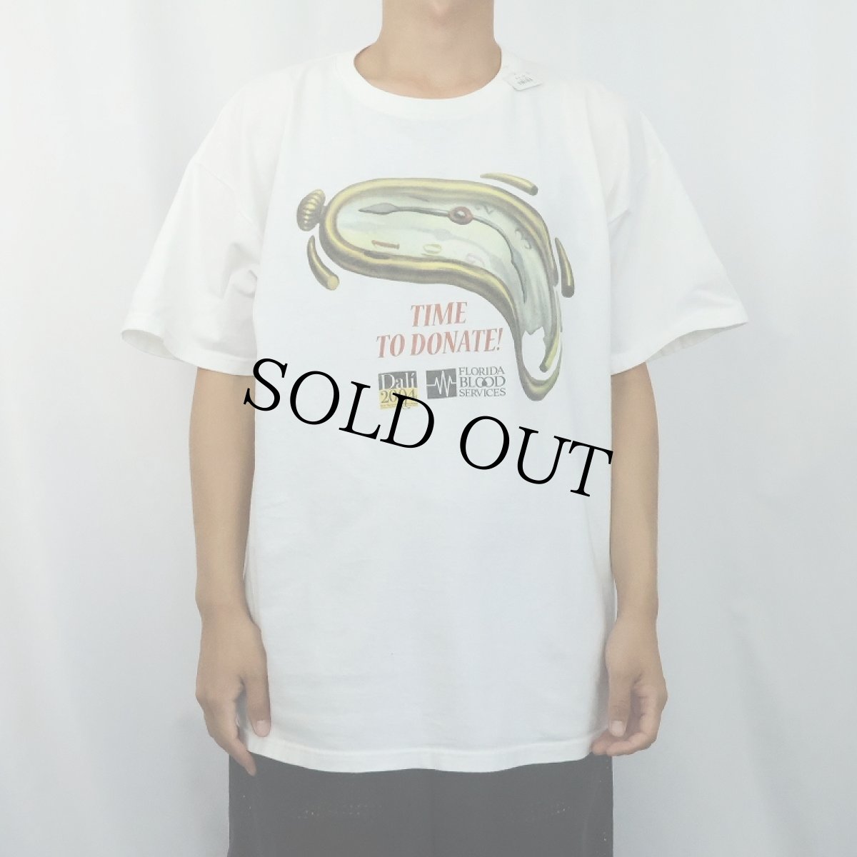 画像2: 2000's Salvador Dalí ミュージアムプリントTシャツ XL (2)