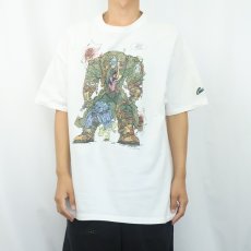 画像3: 90's Keith Giffen USA製 コミックアーティスト プリントTシャツ XL (3)