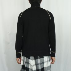 画像3: CHICO'S シルク×カシミヤ ジップニットジャケット SIZE1 (3)