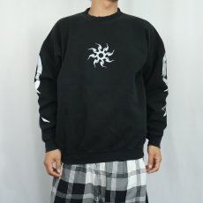 画像3: トライバルサン リフレクタープリントスウェット L (3)
