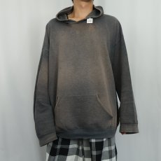 画像2: FRUIT OF THE LOOM 無地 フェードスウェットフーディー 2XL (2)