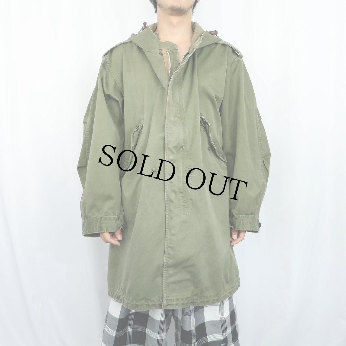 画像2: 50's U.S.ARMY M-51 モッズコート SMALL (2)