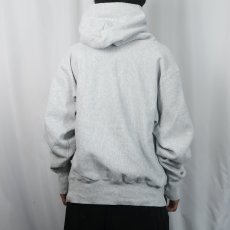 画像3: 90's Midshipmen Store ''NAVY'' REVERSE WEAVE TYPE スウェットフーディー (3)