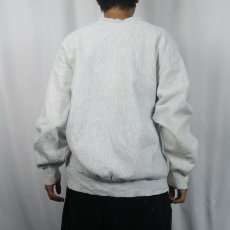 画像3: 90's MV SPORT USA製 ''NAVY'' REVERSE WEAVE TYPE スウェット XL (3)