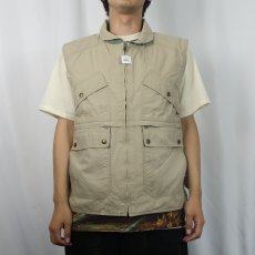 画像2: Eddie Bauer コットンフィッシングベスト M (2)