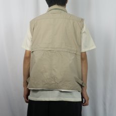 画像3: Eddie Bauer コットンフィッシングベスト M (3)