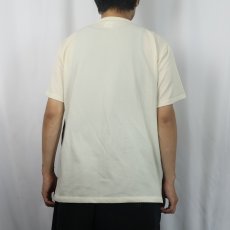画像3: 70's 機関車柄 ピクチャープリント ポリエステルTシャツ XL (3)