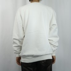 画像3: 90's RUSSELL ATHLETIC USA製 "HIGH COTTON" 前V 無地スウェット XL (3)