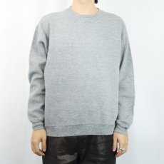 画像2: 80's RUSSELL ATHLETIC USA製 前V 無地スウェット XL (2)
