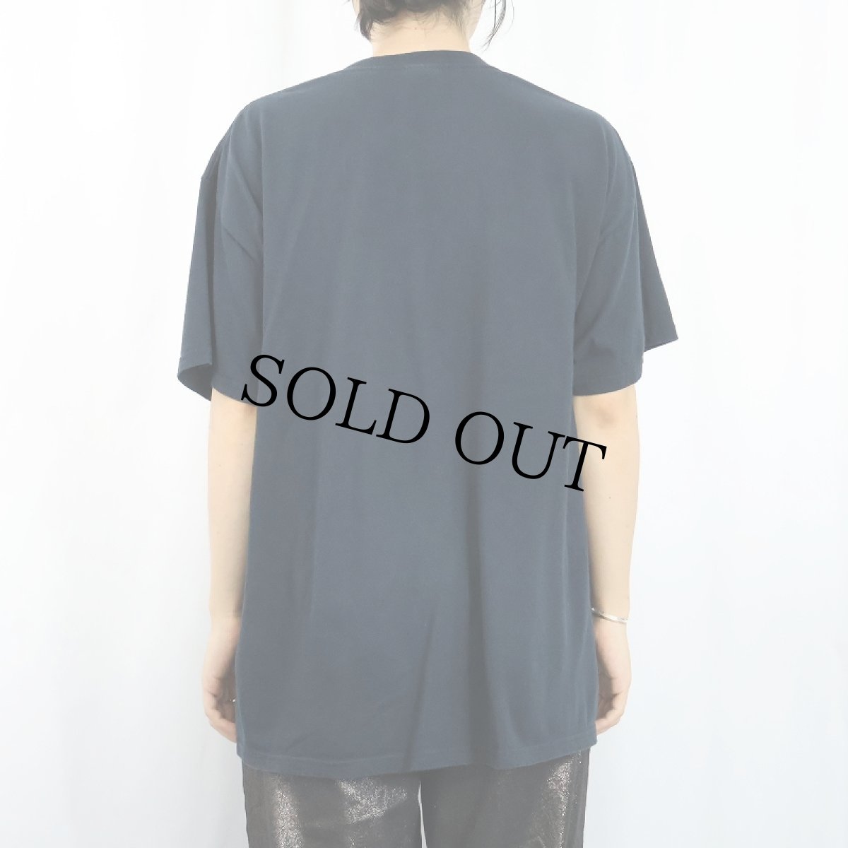画像3: "GAME OVER" ジョークプリントTシャツ BLACK XL (3)