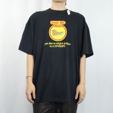 画像2: "Just Be Rare" スニーカー プリントTシャツ BLACK XL  (2)
