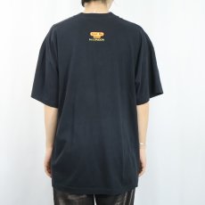 画像3: "Just Be Rare" スニーカー プリントTシャツ BLACK XL  (3)
