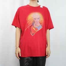 画像2: DC Comics "Supergirl" キャラクタープリントTシャツ XL (2)
