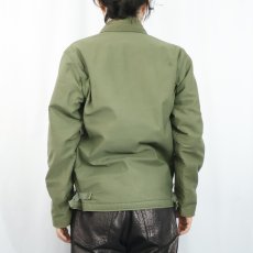 画像3: 70's U.S.NAVY A-2 デッキジャケット SMALL (3)