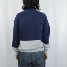 画像3: 90's RUSSELL ATHLETIC USA製 2トーン 前Vスウェット L (3)