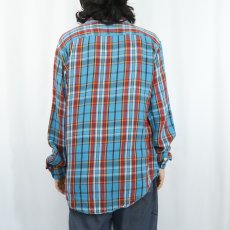 画像3: POLO Ralph Lauren チェック柄 ヘビーネルシャツ L (3)