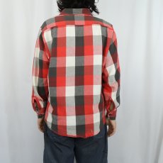画像3: 70's DEE CEE USA製 バッファローチェック柄 ヘビーネルシャツ M (3)