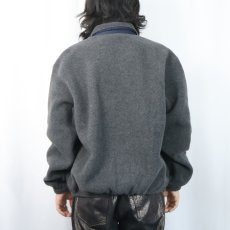 画像3: 90's POLO Ralph Lauren USA製 チンスト付き フリーススイングトップ L (3)