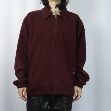 画像2: POLO Ralph Lauren チンスト付き フリーススイングトップ XXL (2)
