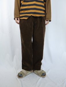 画像2: 90's POLO Ralph Lauren USA製 "POLO CORDS" 2タック コーデュロイパンツ W32 (2)