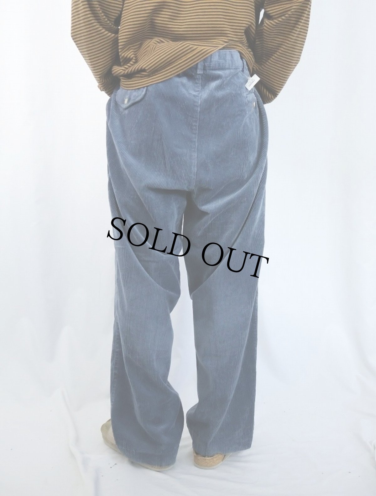 画像3: 90's POLO Ralph Lauren USA製 "POLO CORDS" 2タック コーデュロイパンツ W38 (3)