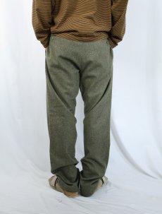 画像3: POLO Ralph Lauren ITALY製 ヘリンボーン織り ウールスラックス W36 (3)