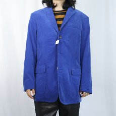 画像2: POLO Ralph Lauren ITALY製 コーデュロイ テーラードジャケット M (2)