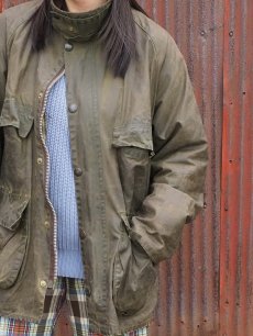画像3: 90's Barbour ENGLAND製 "BEDALE" オイルドジャケット 3ワラント (3)