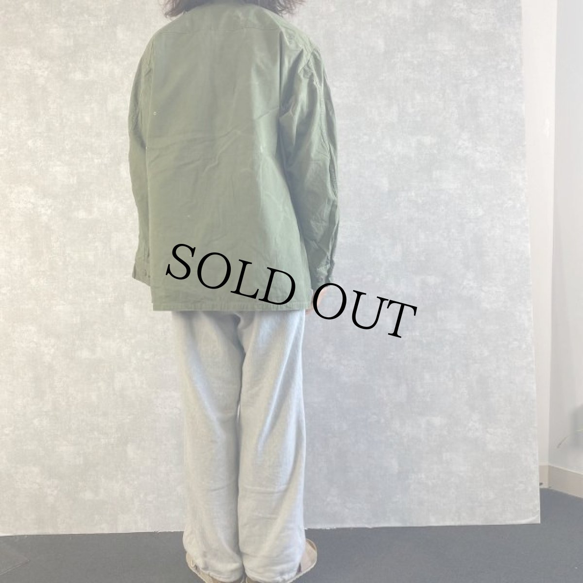 画像4: 60's U.S.ARMY ジャングルファティーグジャケット 3rd LARGE-REGULAR (4)