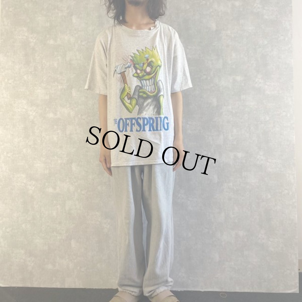 画像3: 1995 THE OFFSPRING USA製 "HAMMERED" ポップパンクバンドTシャツ XL (3)