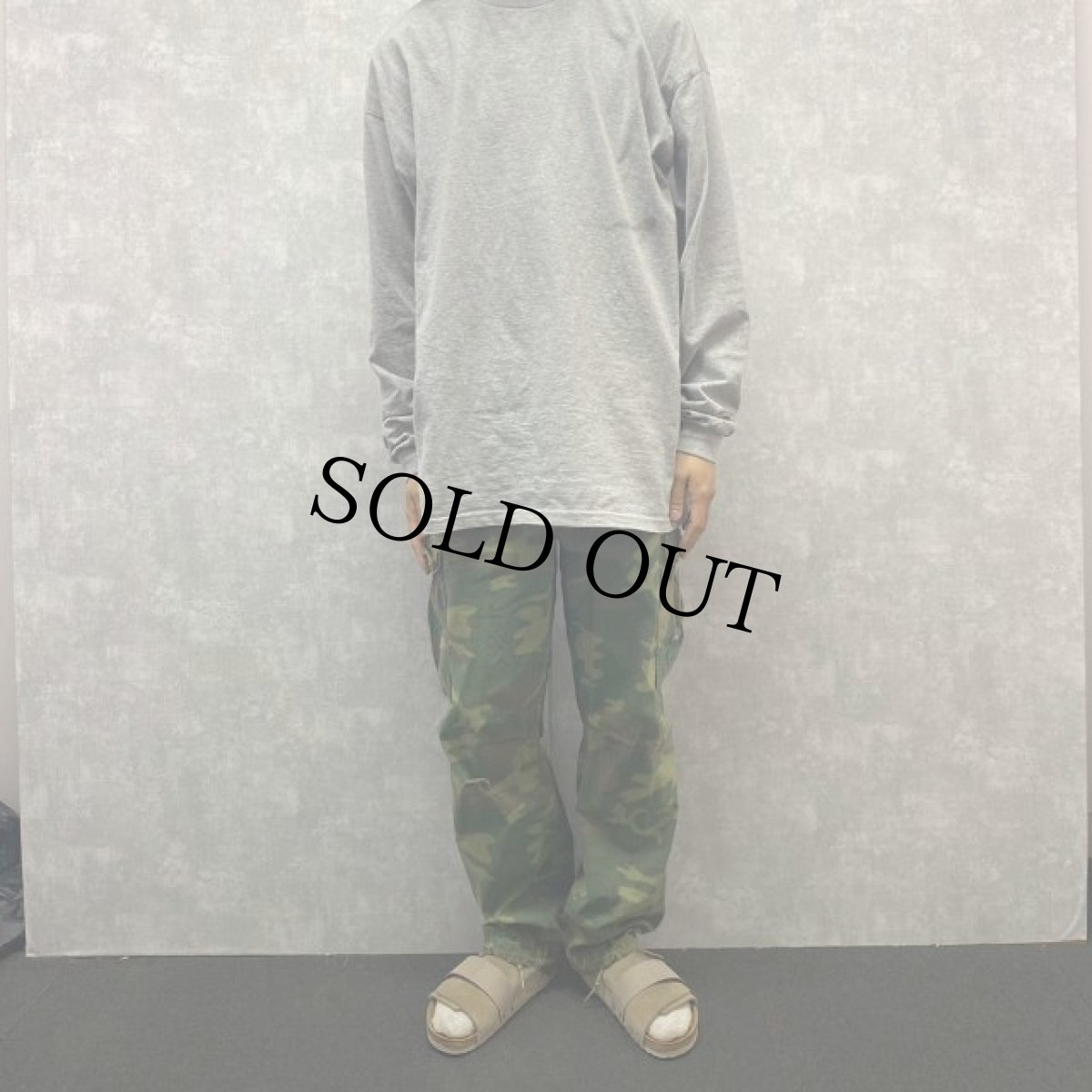 画像2: 70's U.S.ARMY ERDL "MIXリーフ" リップストップ ジャングルファティーグパンツ MEDIUM-REGULAR (2)