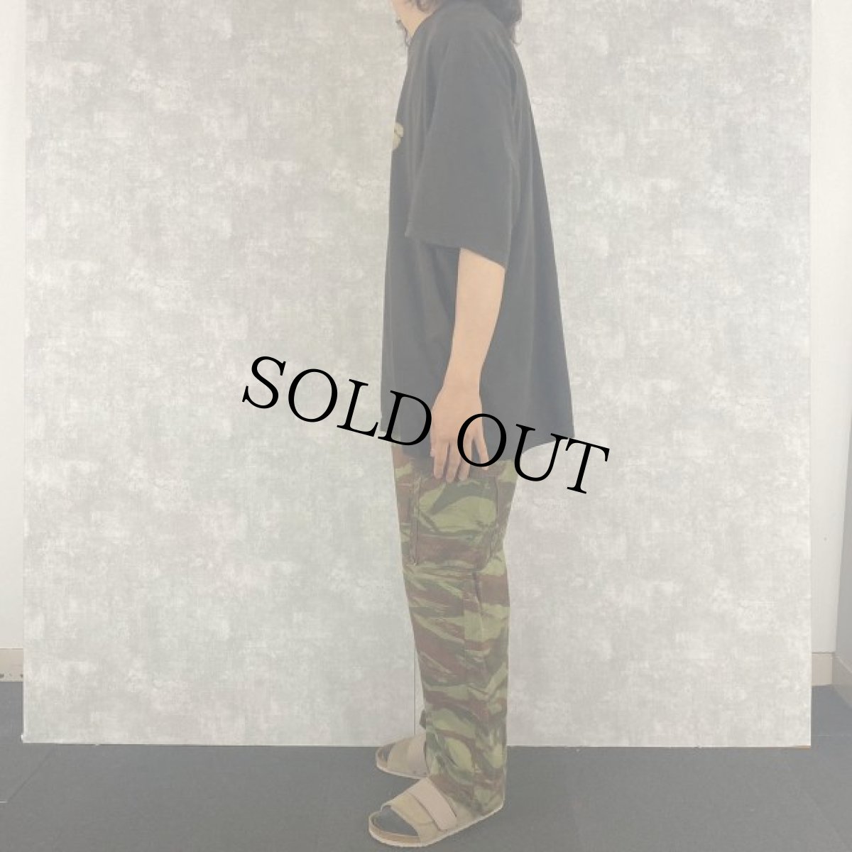 画像4: 60's フランス軍 リザードカモ M-47カーゴパンツ W30 (4)