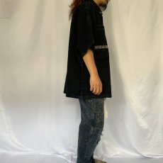 画像3: HEDZ・UP ブラックデニムジャケット XL (3)